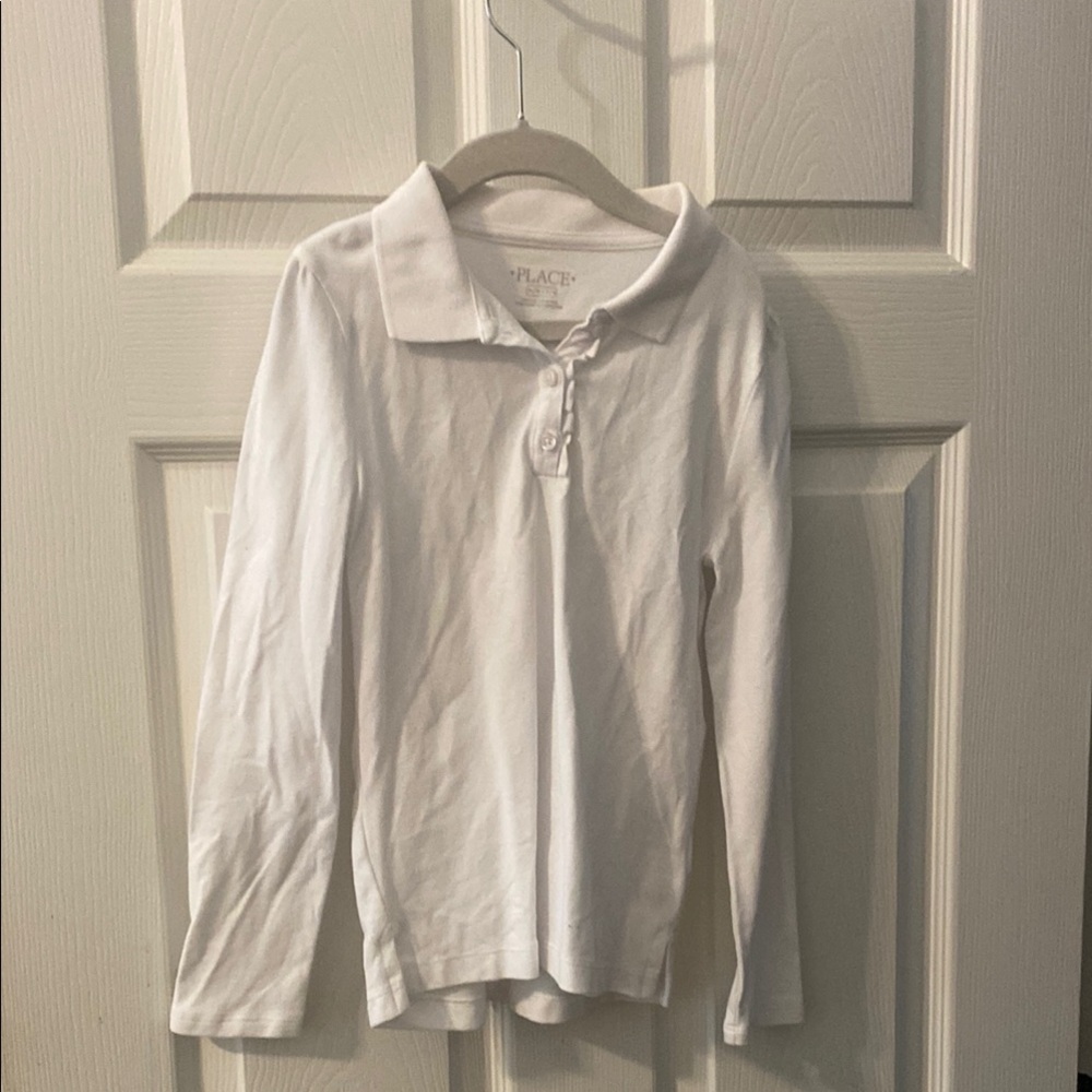 The Children's Place White Classic Polo Shirt